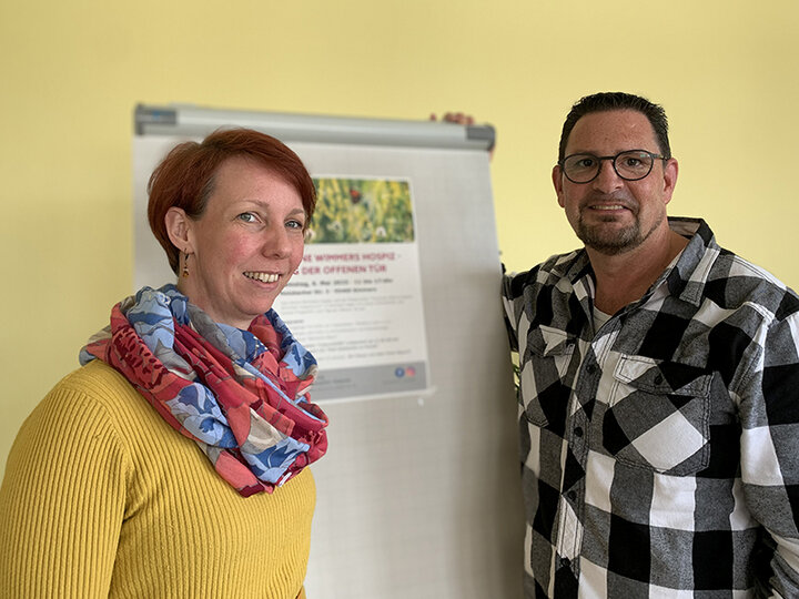 Frau und Mann 