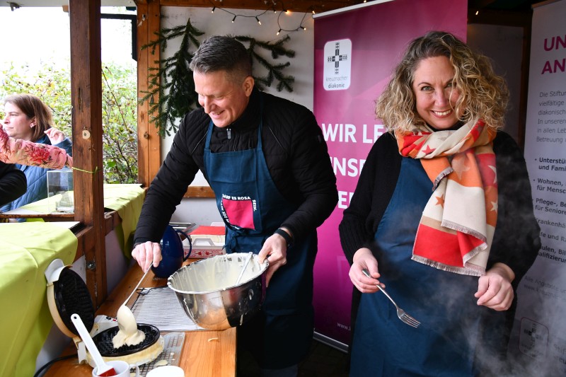 Sven Lange und Bettina Dickes 