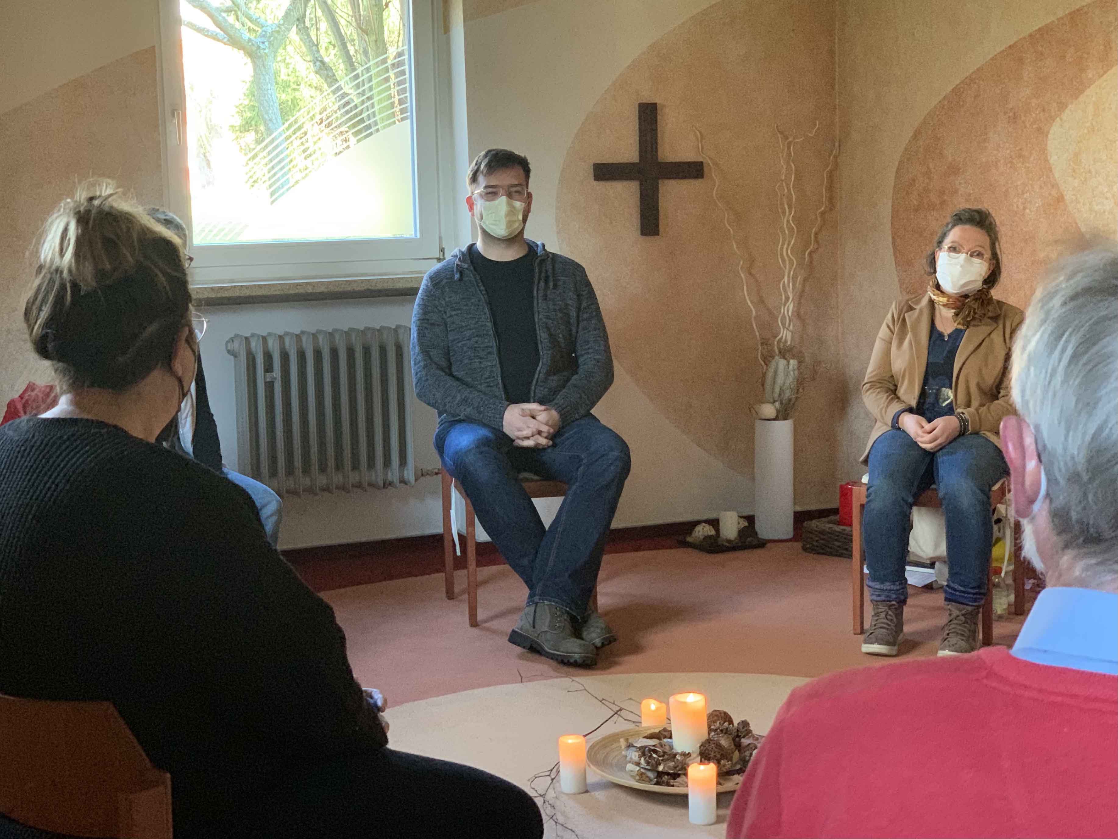 Andacht in der Diakonen-Ausbildung