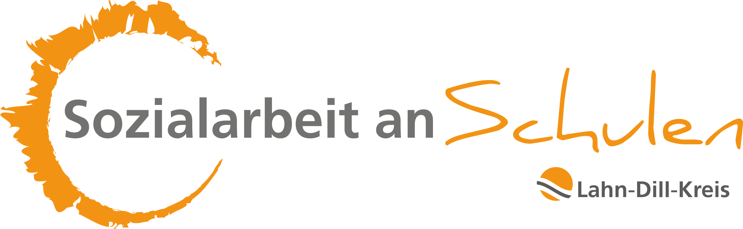 Logo Sozialarbeit an Schulen - Lahn-Dill-Kreis