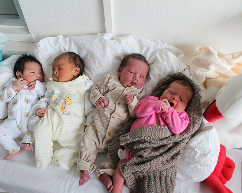 Diese vier Babys sind an Silvester und Neujahr in Simmern geboren