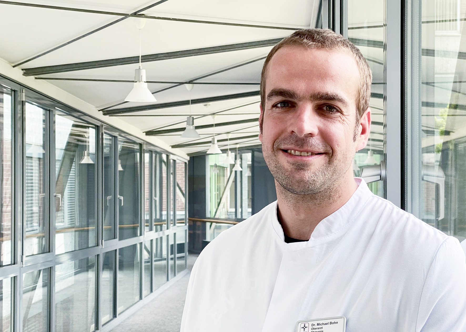 Dr. Michael Bohn ist Oberarzt Chirurgie an der Hunsrück Klinik Simmern