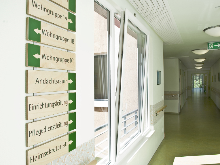 Leitsysteme bieten Orientierung