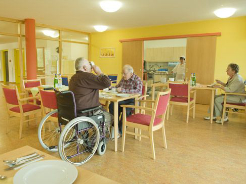 Speiseraum des Luise Deutsch Hauses