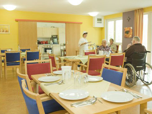 Speiseraum des Luise Deutsch Hauses