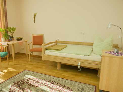 Blick in ein Bewohnerzimmer
