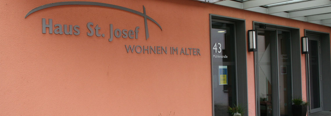 Haus Sankt Josef Eingangsbereich